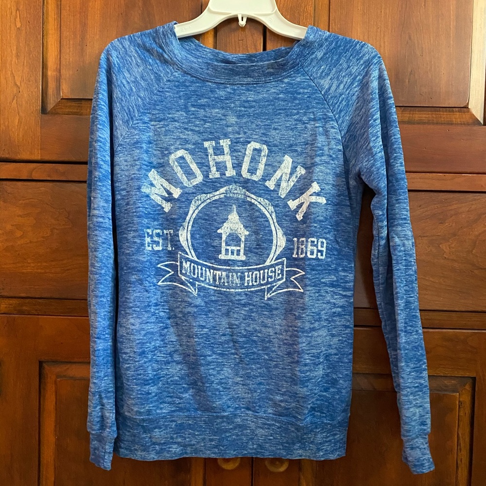 Mohonk Mountain House light weight sweatshirt